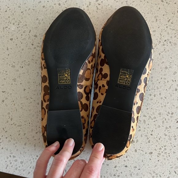 ALDO x Disney Leopard Mickey Mouse Printed Flats - Picture 5 of 5